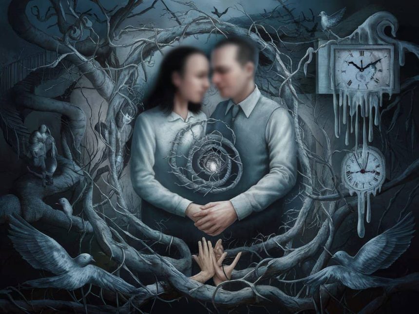 a surreal and dreamlike art piece featuring a coup zpsrmrllqvsnt01csl1deq txyzp5gwry2pj yjpq8vla