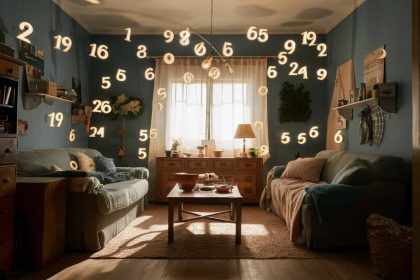 un ambiente domestico sereno illuminato da numeri maribm9sqvyemaaos1tehg oe42wdxjr5ux9nj0bryeya