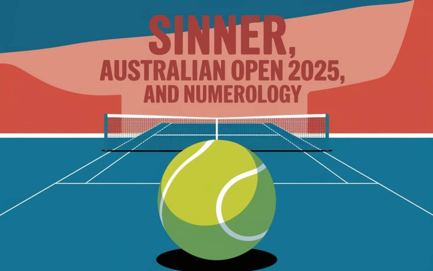 Tennis player Sinner and Australia Open 2025.